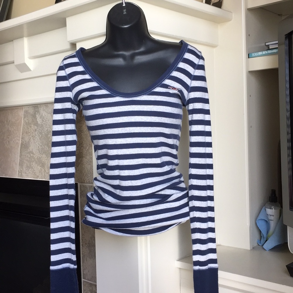 Hollister striped long sleeve lot
